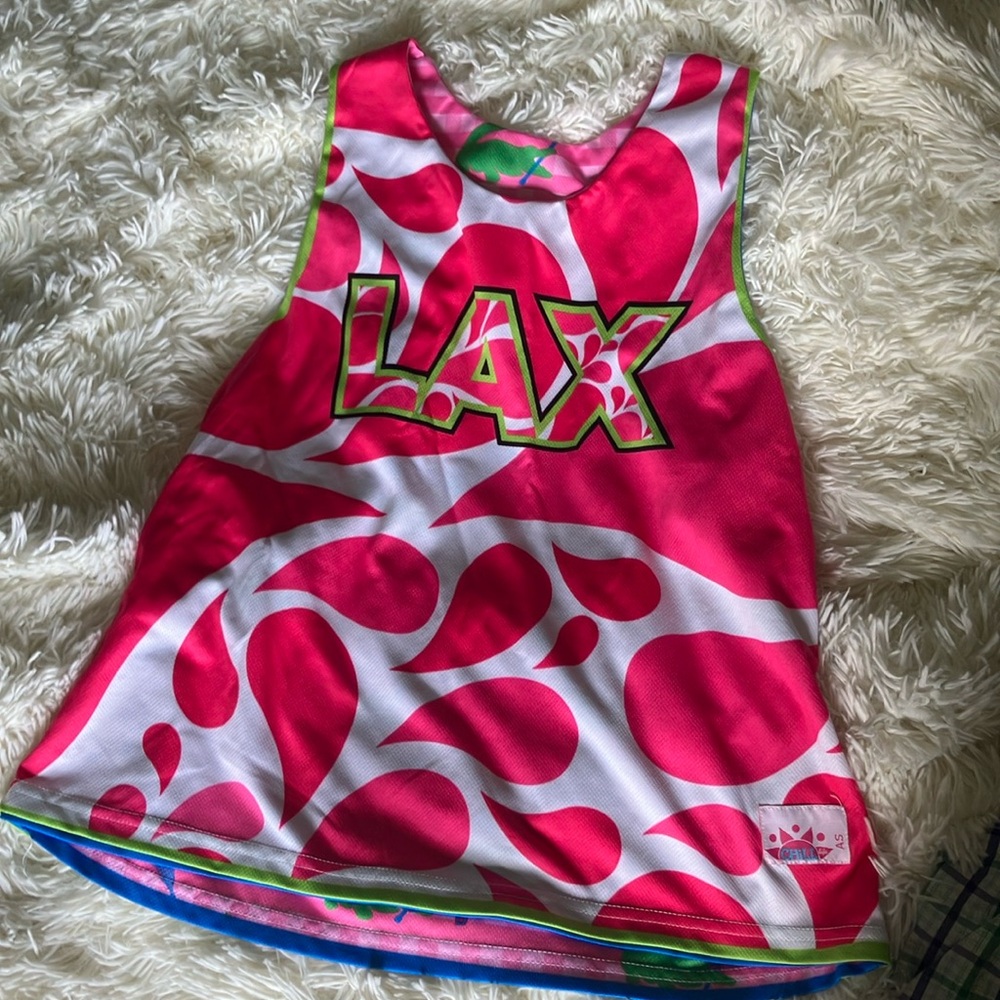 🎉 Chill life reversible lacrosse pinnie